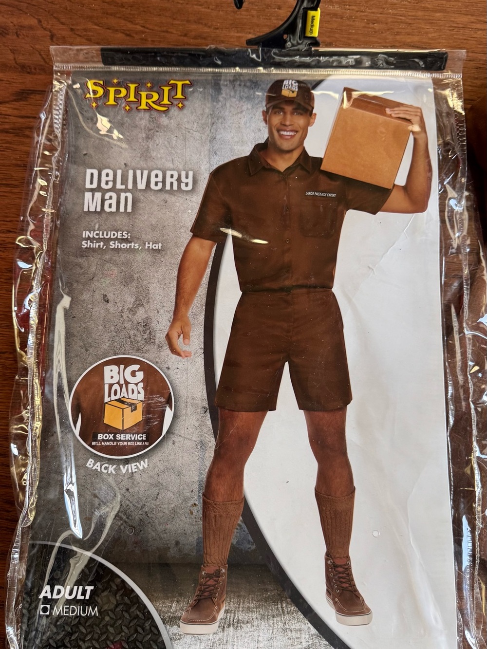 Spirit Delivery Man Costume